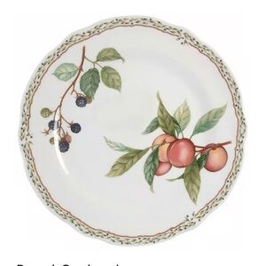 Noritake Royal Orchid dinner plates (6)
